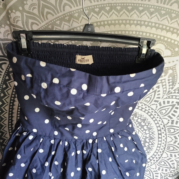 BONED CORSET Sweetheart Retro Cocktail Polka Dots - Picture 5 of 15